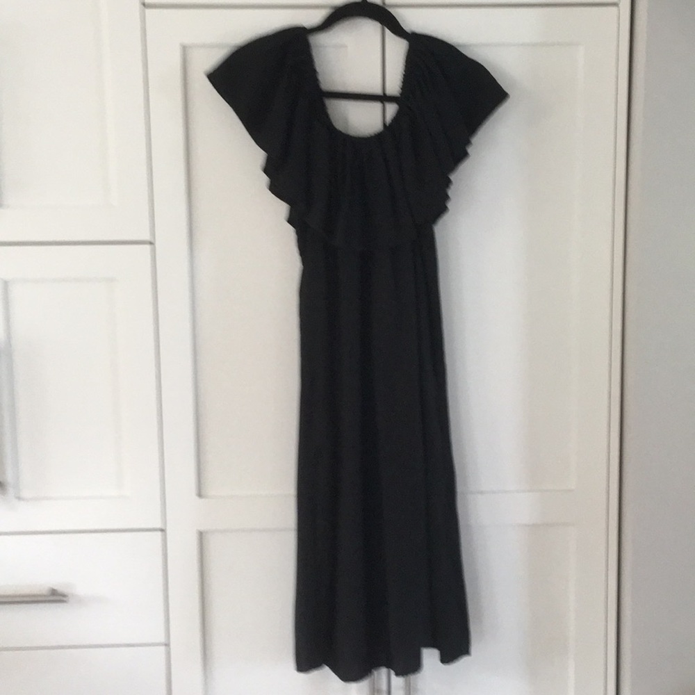 Catherine Malandrino Shoulder-Baring Dress Size S